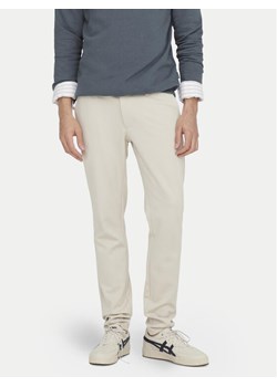 Only & Sons Chinosy Mark 22010209 Écru Slim Fit ze sklepu MODIVO w kategorii Spodnie męskie - zdjęcie 181132706
