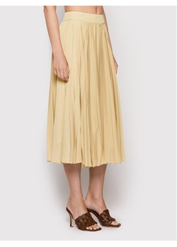 Peserico Spódnica plisowana P0544000P2 Beżowy Regular Fit ze sklepu MODIVO w kategorii Spódnice - zdjęcie 181132767