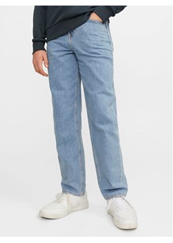 Jack&Jones Junior Jeansy Chris 12251365 Niebieski Relaxed Fit ze sklepu MODIVO w kategorii Spodnie dziewczęce - zdjęcie 181132786