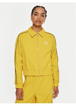 Puma Kurtka przejściowa Play Loud T7 626806 Żółty Regular Fit ze sklepu MODIVO w kategorii Kurtki damskie - zdjęcie 181132807