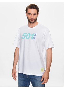 Levi's® T-Shirt Graphic 501 87373-0062 Biały Vintage Fit ze sklepu MODIVO w kategorii T-shirty męskie - zdjęcie 181132845