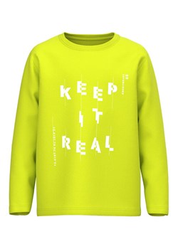 NAME IT Bluzka 13218786 Żółty Loose Fit ze sklepu MODIVO w kategorii T-shirty chłopięce - zdjęcie 181132877