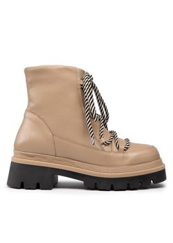 Simple Botki SL-47-02-000069 Beżowy ze sklepu MODIVO w kategorii Botki - zdjęcie 181132959