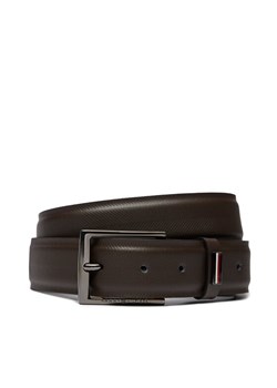 Tommy Hilfiger Pasek Męski Business Texture 3.5 Adj AM0AM12069 Brązowy ze sklepu MODIVO w kategorii Paski męskie - zdjęcie 181133069