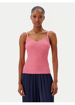 Fracomina Top FR25ST4006K410J9 Koralowy Slim Fit - id: 0000305170576 - marki Fracomina - 181133097 Fracomina Top FR25ST4006K410J9 Koralowy Slim Fit ze sklepu MODIVO w kategorii Bluzki damskie - zdjęcie 181133097