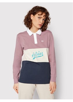 adidas Polo Modern B-Ball HD9773 Kolorowy Standard Fit ze sklepu MODIVO w kategorii Bluzki damskie - zdjęcie 181133116