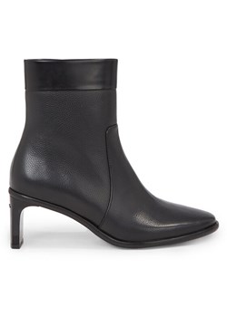 Calvin Klein Botki Curved Stil Ankle Boot 55 HW0HW01889 Czarny ze sklepu MODIVO w kategorii Botki - zdjęcie 181133215