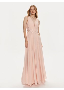 Fracomina Sukienka wieczorowa FQ24SD3027W41201 Różowy Slim Fit ze sklepu MODIVO w kategorii Sukienki - zdjęcie 181133246