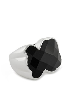 TOUS Pierścionek Icon Color 1000217912 Czarny ze sklepu MODIVO w kategorii Pierścionki - zdjęcie 181133327