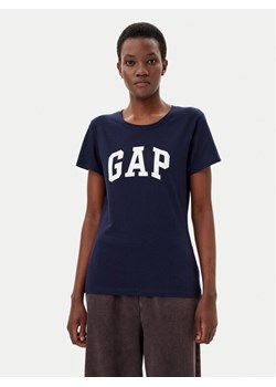 Gap T-Shirt 729555-00 Granatowy Regular Fit ze sklepu MODIVO w kategorii Bluzki damskie - zdjęcie 181133328