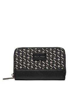 Pepe Jeans Duży Portfel Damski Jacquard PL070261 Czarny ze sklepu MODIVO w kategorii Portfele damskie - zdjęcie 181133387