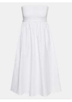 Gina Tricot Sukienka codzienna 19565 Biały Regular Fit ze sklepu MODIVO w kategorii Sukienki - zdjęcie 181133466
