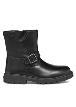 Geox Kozaki J Shaylax Girl J46EXB 00085 C9999 S Czarny ze sklepu MODIVO w kategorii Buty zimowe dziecięce - zdjęcie 181133515