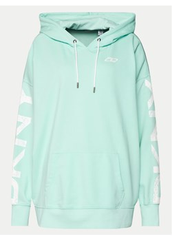 DKNY Sport Bluza DPPT8461 Zielony Regular Fit ze sklepu MODIVO w kategorii Bluzy damskie - zdjęcie 181133529