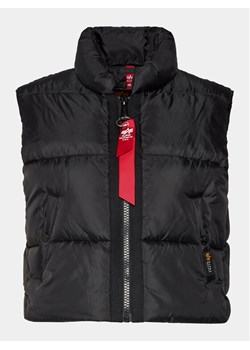 Alpha Industries Bezrękawnik Puffer Vest Cropped 138007 Czarny Regular Fit ze sklepu MODIVO w kategorii Kamizelki damskie - zdjęcie 181133767