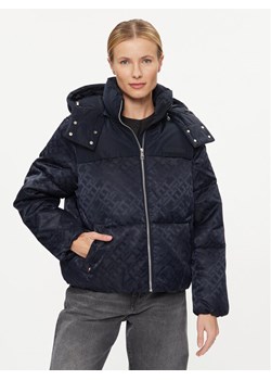 Tommy Hilfiger Kurtka zimowa New York WW0WW40235 Granatowy Regular Fit ze sklepu MODIVO w kategorii Kurtki damskie - zdjęcie 181134026