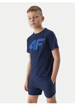 4F Szorty sportowe 4FJWSS24TSHOM272 Granatowy Regular Fit ze sklepu MODIVO w kategorii Spodenki chłopięce - zdjęcie 181134177