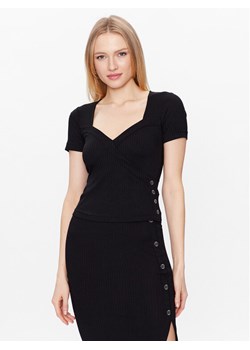 Guess Sweter Edna W3GP23 KBPF0 Czarny Regular Fit ze sklepu MODIVO w kategorii Swetry damskie - zdjęcie 181134195