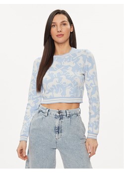 United Colors Of Benetton Sweter 1094E109I Niebieski Regular Fit ze sklepu MODIVO w kategorii Swetry damskie - zdjęcie 181134289