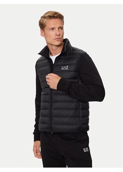 EA7 Emporio Armani Kamizelka 8NPQ06 PNGPZ 1200 Czarny Regular Fit ze sklepu MODIVO w kategorii Kamizelki męskie - zdjęcie 181134298