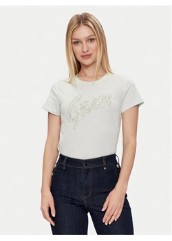 Guess T-Shirt W4RI25 K9RM1 Szary Regular Fit ze sklepu MODIVO w kategorii Bluzki damskie - zdjęcie 181134325