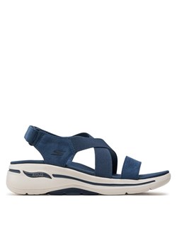 Skechers Sandały Go Walk Arch Fit Sandal-Treasured 140257/NVY Granatowy ze sklepu MODIVO w kategorii Sandały damskie - zdjęcie 181134376