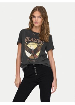 ONLY T-Shirt Lucy 15215721 Czarny Regular Fit ze sklepu MODIVO w kategorii Bluzki damskie - zdjęcie 181134386