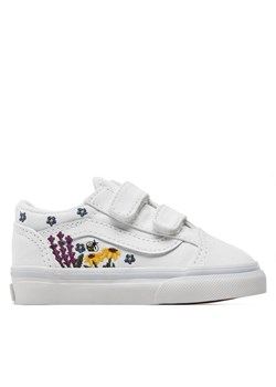 Vans Tenisówki Old Skool V VN000CRWAHP1 Biały ze sklepu MODIVO w kategorii Trampki dziecięce - zdjęcie 181134409