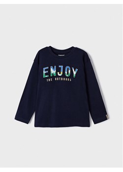 Mayoral Bluzka 4.020 Granatowy Regular Fit ze sklepu MODIVO w kategorii T-shirty chłopięce - zdjęcie 181134457