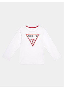 Guess Bluzka N84I24 K8HM0 Biały Regular Fit ze sklepu MODIVO w kategorii T-shirty chłopięce - zdjęcie 181134487