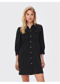 ONLY Sukienka jeansowa Felica 15227104 Czarny Regular Fit ze sklepu MODIVO w kategorii Sukienki - zdjęcie 181134556