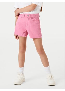 NAME IT Szorty jeansowe Rose 13239003 Różowy Mom Fit ze sklepu MODIVO w kategorii Szorty - zdjęcie 181134869