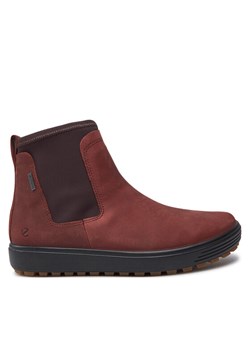 ECCO Botki Soft 7 Tred W 45046302474 Brązowy ze sklepu MODIVO w kategorii Botki - zdjęcie 181134959