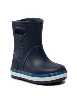 Crocs Kalosze Crocband Rain Boot K 205827 Granatowy ze sklepu MODIVO w kategorii Kalosze dziecięce - zdjęcie 181134965