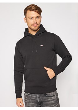 Tommy Jeans Bluza Regular Fleece DM0DM09593 Czarny Regular Fit ze sklepu MODIVO w kategorii Bluzy męskie - zdjęcie 181134978