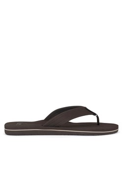 Quiksilver Japonki MOLOKAI LAYBACK TEXTURED AQYL101266 CVJ1 Brązowy ze sklepu MODIVO w kategorii Klapki męskie - zdjęcie 181135016