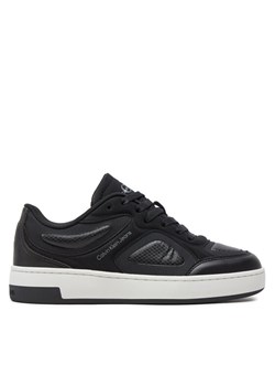 Calvin Klein Jeans Sneakersy Basket Cupsole Low Mix In Mtl YW0YW01462 Czarny ze sklepu MODIVO w kategorii Trampki damskie - zdjęcie 181135045