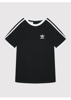 adidas T-Shirt 3-Stripe H35545 Czarny Regular Fit ze sklepu MODIVO w kategorii T-shirty chłopięce - zdjęcie 181135095