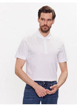 Pierre Cardin Polo 20584/000/2034 Biały Modern Fit ze sklepu MODIVO w kategorii T-shirty męskie - zdjęcie 181135096
