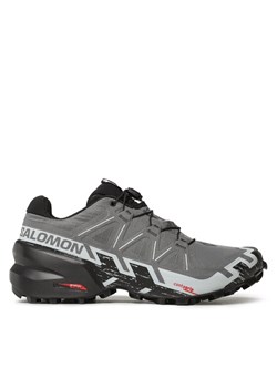Salomon Buty do biegania Speedcross 6 L41738000 Szary ze sklepu MODIVO w kategorii Buty sportowe męskie - zdjęcie 181135126
