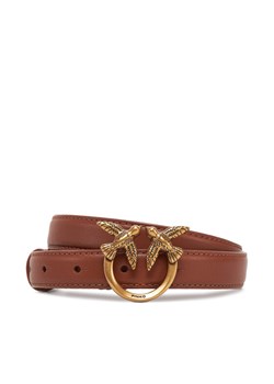 PINKO Pasek Damski Love Berry H2 Belt PE 25 PLT01 100143 A0F1 Brązowy - id: 0000305229076 - marki Pinko - 181135137 PINKO Pasek Damski Love Berry H2 Belt PE 25 PLT01 100143 A0F1 Brązowy ze sklepu MODIVO w kategorii Paski damskie - zdjęcie 181135137