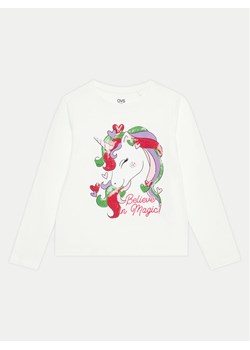 OVS Bluzka 2122169 Écru Regular Fit ze sklepu MODIVO w kategorii Bluzki dziewczęce - zdjęcie 181135166