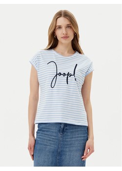 JOOP! T-Shirt 58 252JE58Teri 30046240 Błękitny Regular Fit ze sklepu MODIVO w kategorii Bluzki damskie - zdjęcie 181135185
