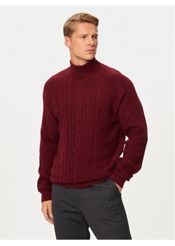 Hechter Paris Golf 65019 142814 Czerwony Regular Fit ze sklepu MODIVO w kategorii Swetry męskie - zdjęcie 181135227