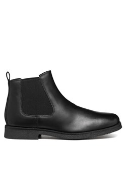 Geox Sztyblety Uomo Claudio U2658A 00043 C9999 Czarny ze sklepu MODIVO w kategorii Buty zimowe męskie - zdjęcie 181135259
