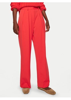 STAUD Spodnie palazzo Luisa R24P4100ST Czerwony Wide Leg - id: 0000304549090 - marki Staud - 181135286 STAUD Spodnie palazzo Luisa R24P4100ST Czerwony Wide Leg ze sklepu MODIVO w kategorii Spodnie damskie - zdjęcie 181135286