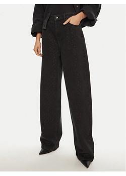 ROTATE Jeansy 113606 Czarny Regular Fit ze sklepu MODIVO w kategorii Jeansy damskie - zdjęcie 181135318