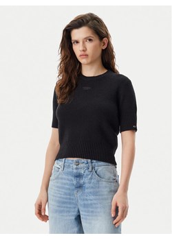 Tommy Jeans Sweter DW0DW20380 Czarny Regular Fit ze sklepu MODIVO w kategorii Swetry damskie - zdjęcie 181135349