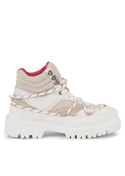 Tommy Jeans Trapery Tjw Hybrid Boot EN0EN02338 Biały ze sklepu MODIVO w kategorii Workery damskie - zdjęcie 181135356