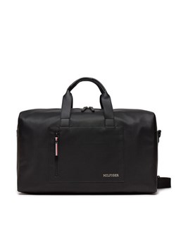 Tommy Hilfiger Torba weekendowa Th Pique Duffle AM0AM11779 Czarny ze sklepu MODIVO w kategorii Torby podróżne - zdjęcie 181135386